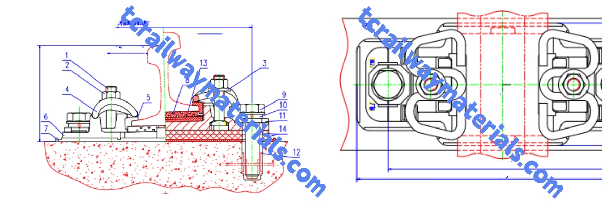 Type WJ-7 Rail Fastening System Type WJ-7 Rail Fastening System