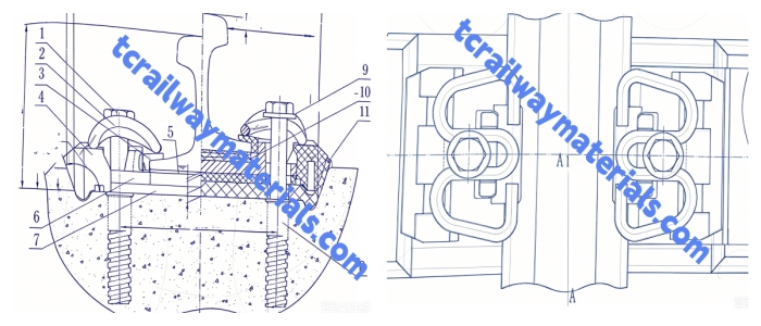 Type WJ-8 Rail Fastening System Type WJ-8 Rail Fastening System