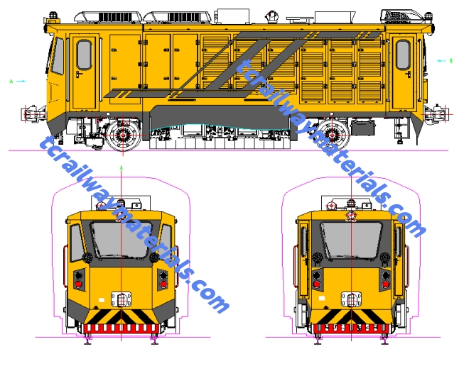 Rail Grinding Train and Rail Milling Train Rail Grinding Train and Rail Milling Train