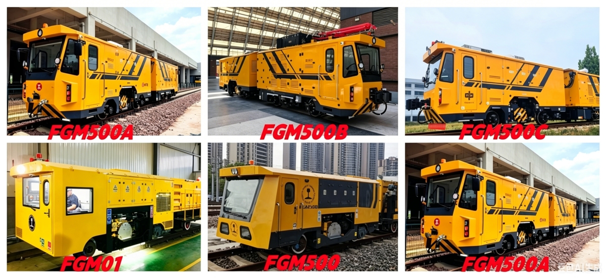 Rail Grinding Train and Rail Milling Train