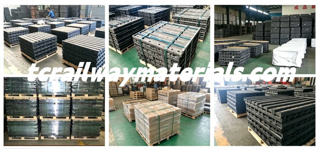 UIC54, UIC60 Rail Fish Plates & Splice Bars