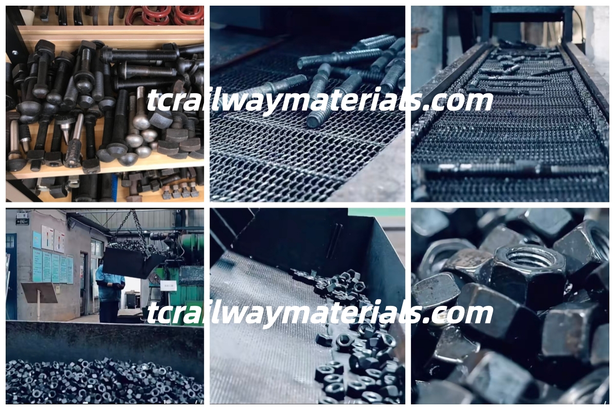 Russian GOST Standard Track Bolts and Nuts Russian GOST Standard Track Bolts and Nuts