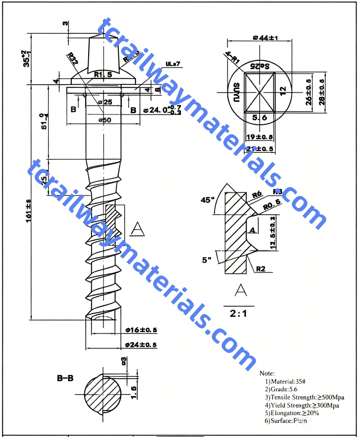 Rail Spike, Dog Spikes and Screw Spikes Rail Spike, Dog Spikes and Screw Spikes