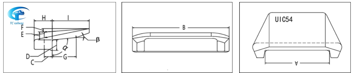 Gauge Plate Insulator for Rail Fastening System Gauge Plate Insulator for Rail Fastening System