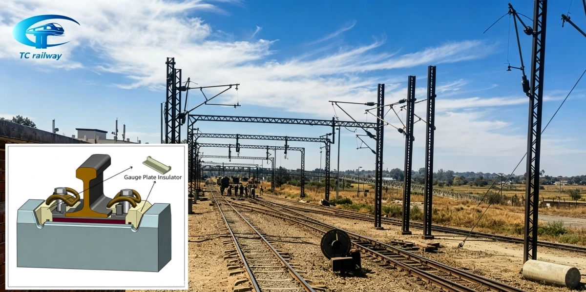 Gauge Plate Insulator for Rail Fastening System Gauge Plate Insulator for Rail Fastening System
