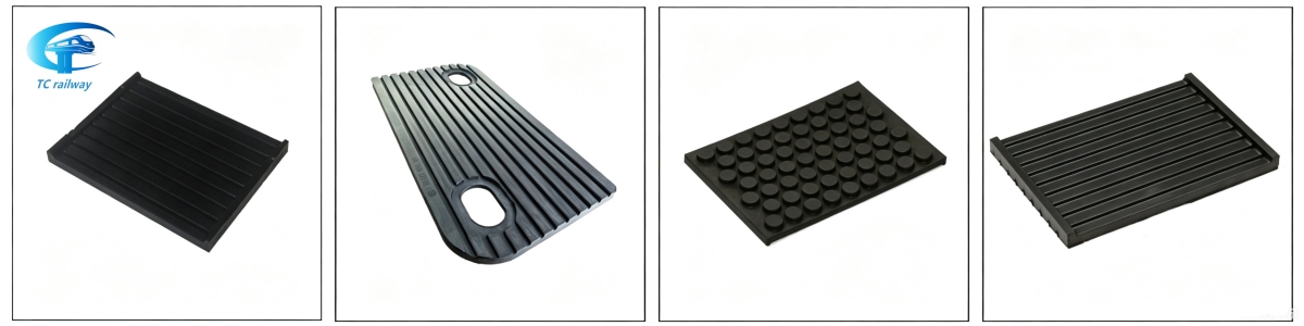 Rubber Rail Pad | Grooved Rubber Rail Pads for Railway Projects Rubber Rail Pad | Grooved Rubber Rail Pads for Railway Projects