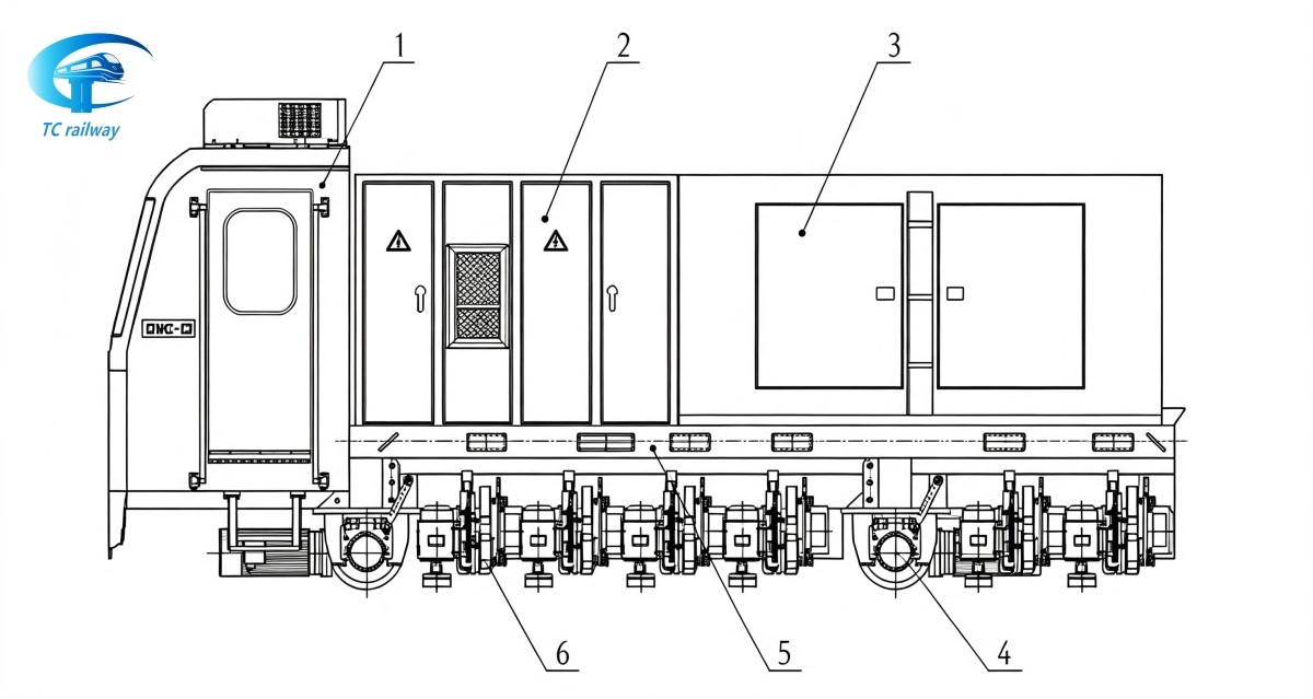 GMC-12-III Rail Grinder GMC-12-III Rail Grinder