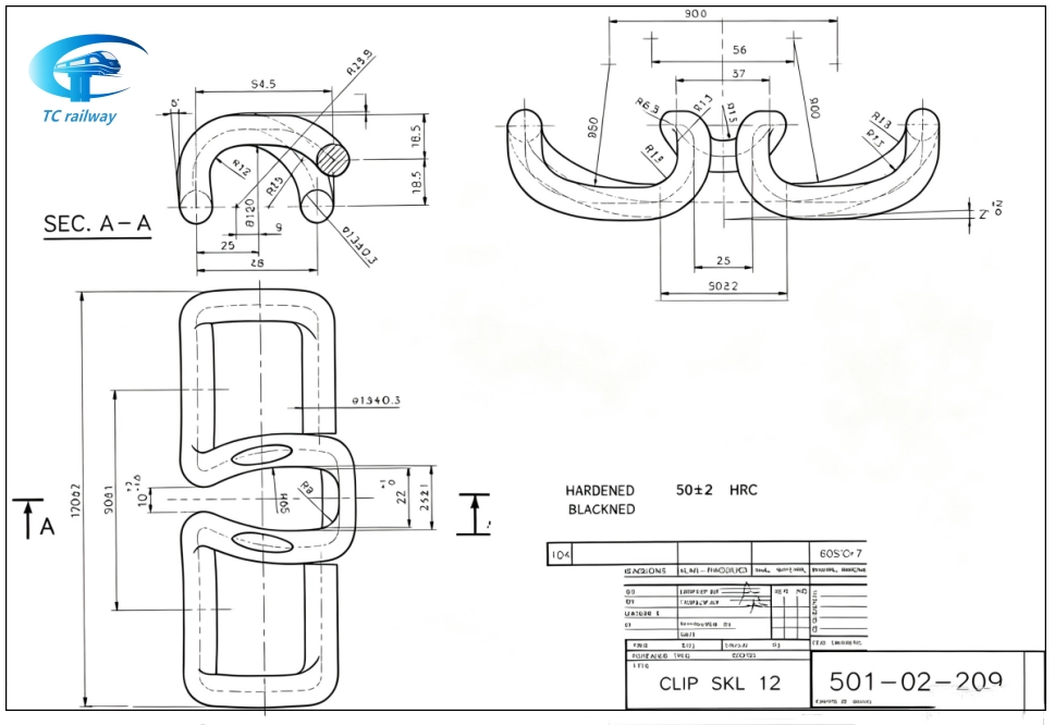 SKL Rail Clip SKL Rail Clip