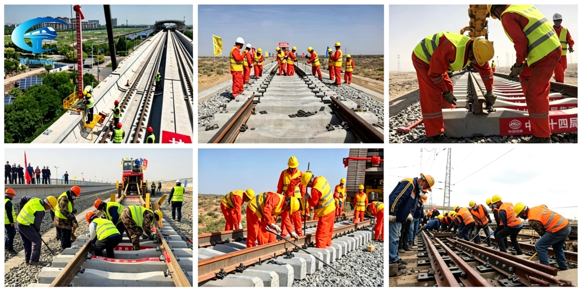W14 Rail Fastening System｜Complete Components for Ballasted Railways