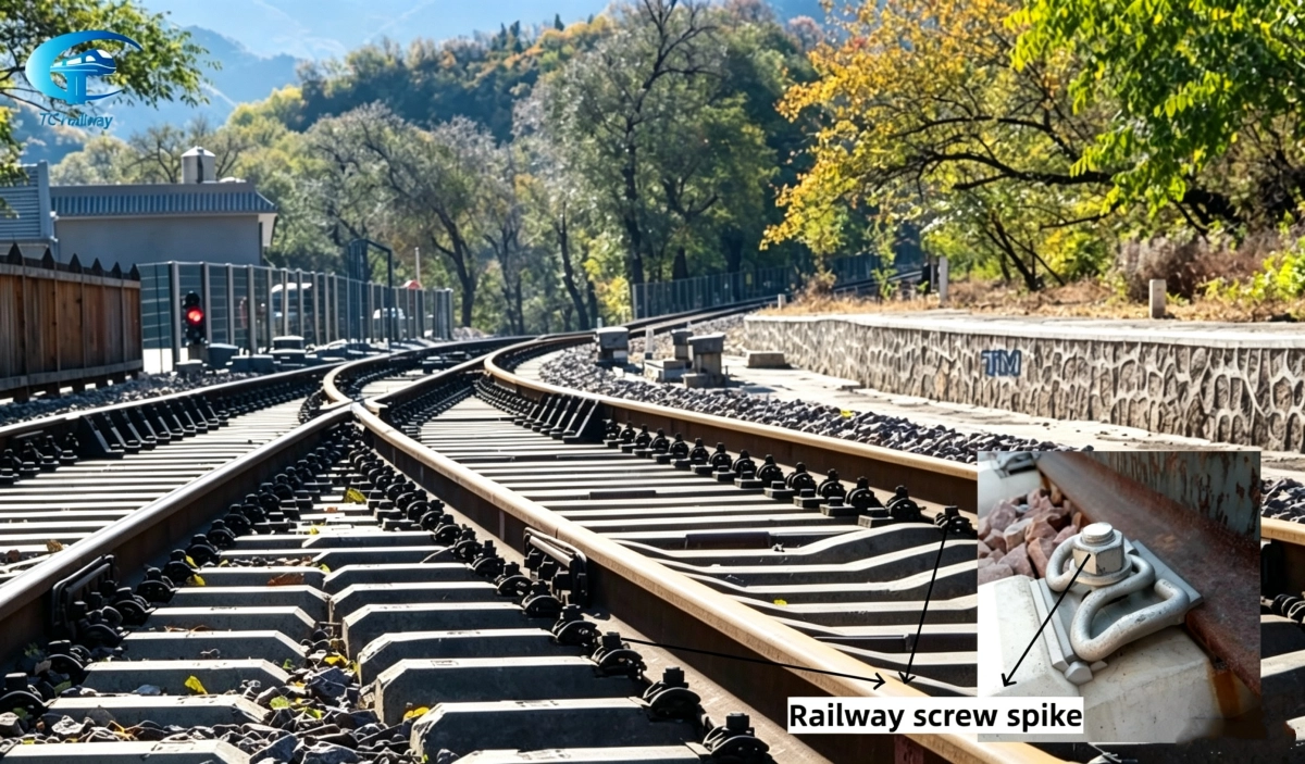 SS8 SS25 SS35 Railway Sleeper Screw | Railway Screw Spike Supplier SS8 SS25 SS35 Railway Sleeper Screw | Railway Screw Spike Supplier