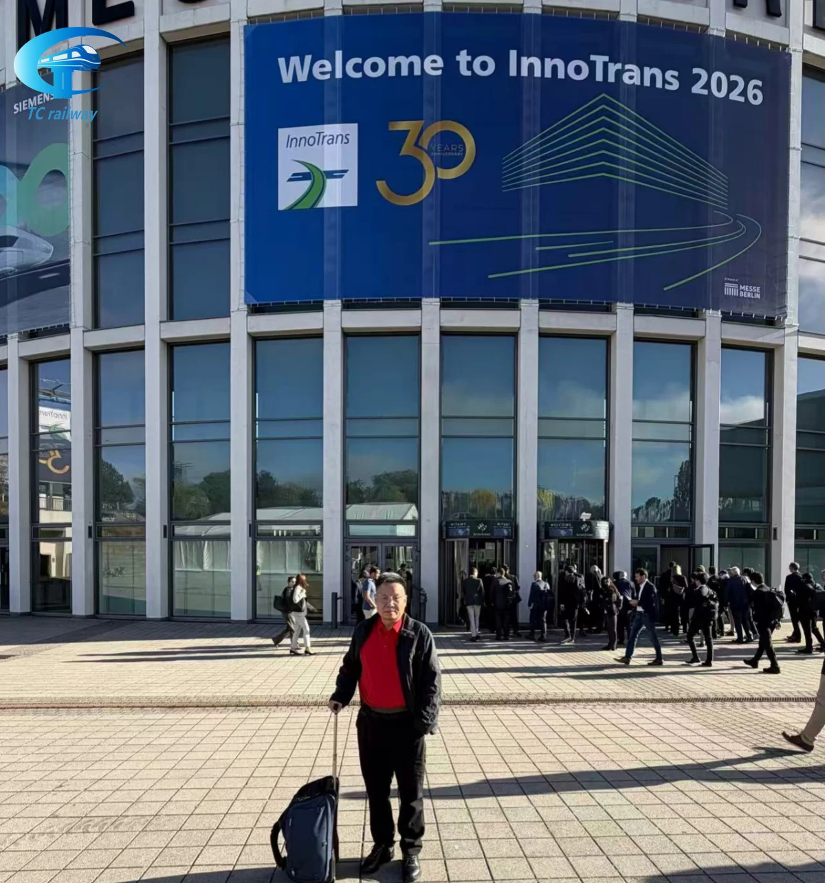 Tiechuang Team’s Visit to InnoTrans 2026 Tiechuang Team’s Visit to InnoTrans 2026