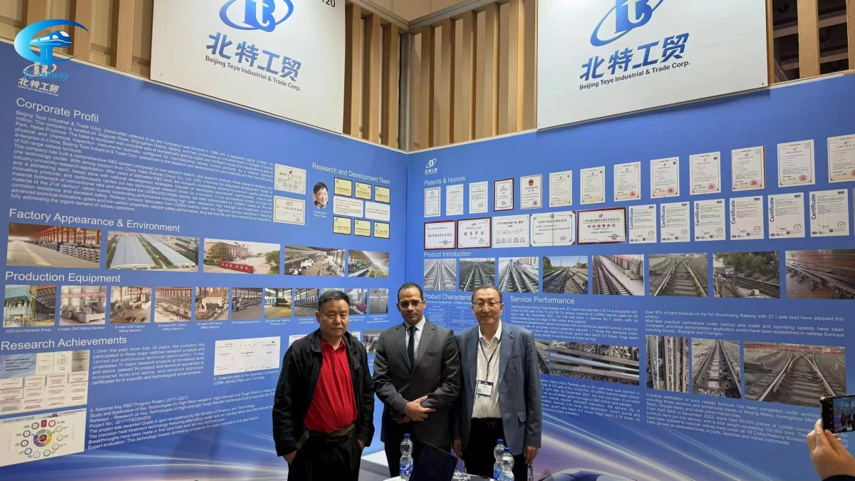 Tiechuang Team’s Visit to InnoTrans 2026 Tiechuang Team’s Visit to InnoTrans 2026