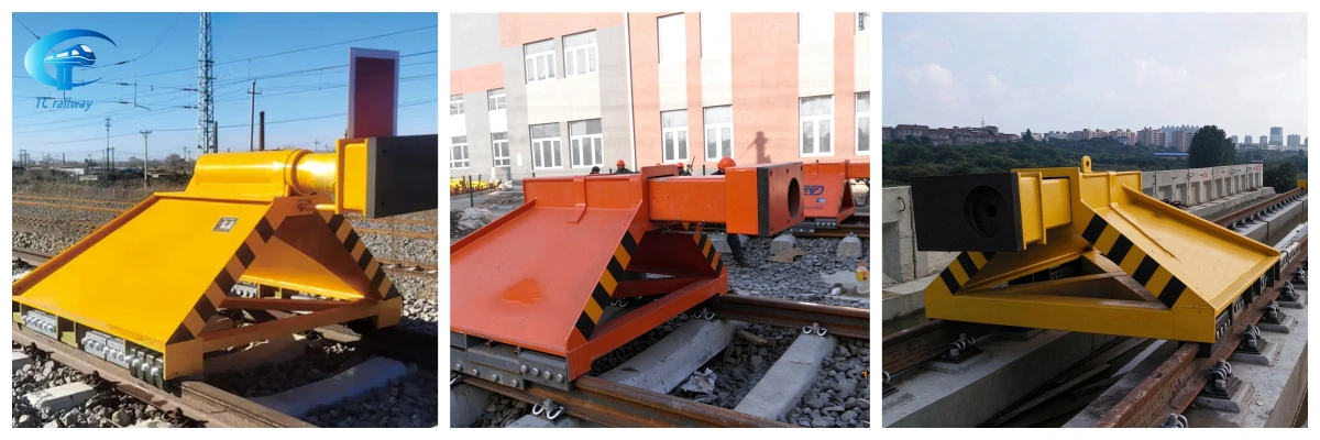 Hydraulic Sliding Buffer Stop for Railway End-of-Track Safety Hydraulic Sliding Buffer Stop for Railway End-of-Track Safety