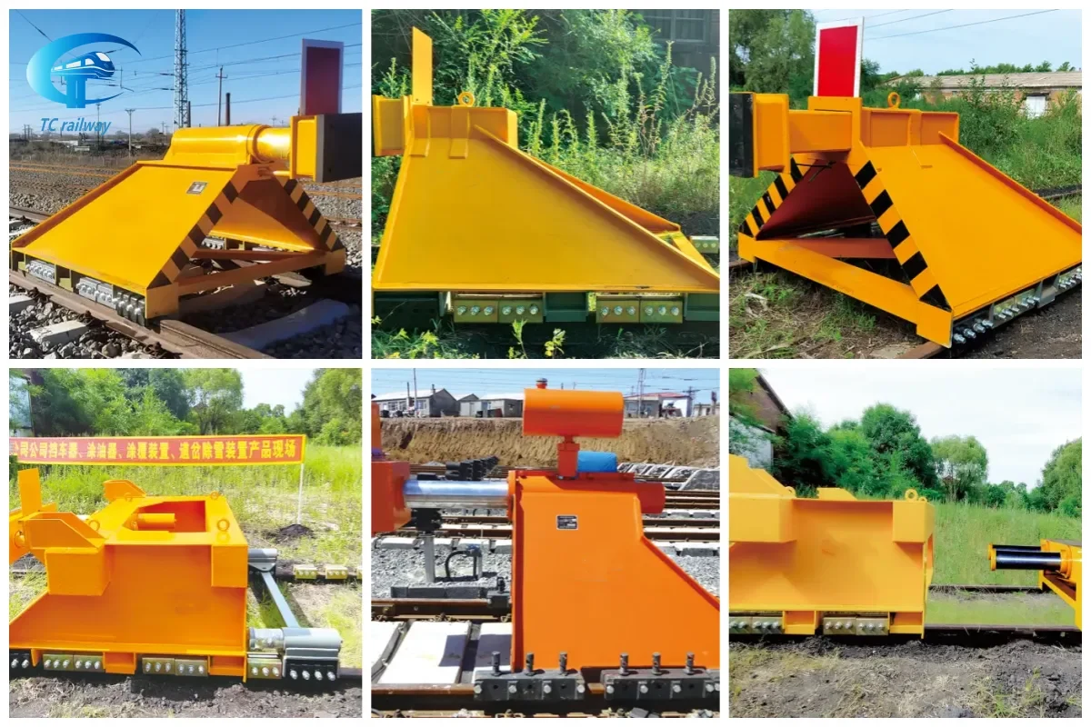 Hydraulic Sliding Buffer Stop for Railway End-of-Track Safety Hydraulic Sliding Buffer Stop for Railway End-of-Track Safety