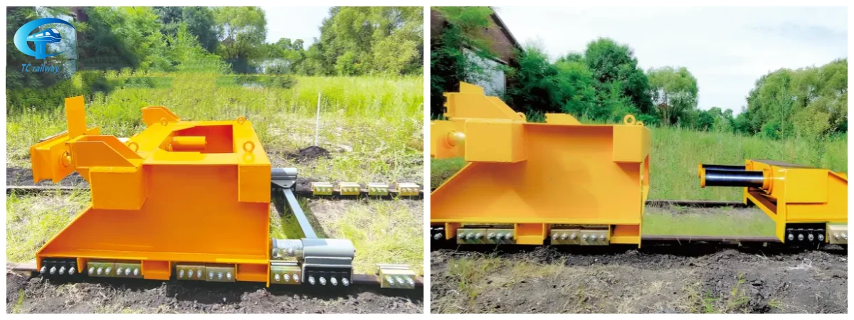 Hydraulic Sliding Buffer Stop for Railway End-of-Track Safety Hydraulic Sliding Buffer Stop for Railway End-of-Track Safety