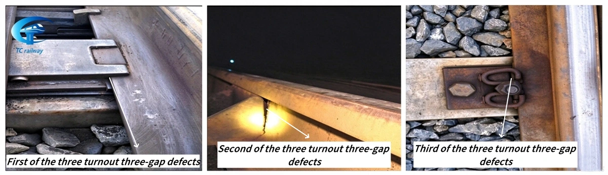 Railway Turnout Three-Gap Defects: Hazards and Rectification Railway Turnout Three-Gap Defects: Hazards and Rectification